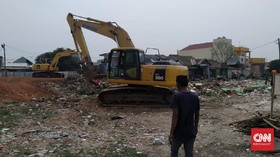 Sempat Tak Digusur, Kantor Ormas di Bekasi Kini Rata dengan Tanah