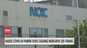 VIDEO: Kasus Covid-19 Pabrik Suku Cadang Capai 220 Orang