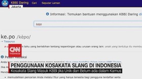 VIDEO: Penggunaan Kosakata Slang di Indonesia