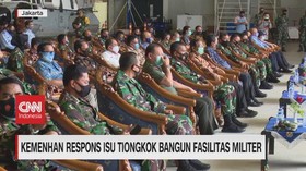 VIDEO: Kemenhan Respons Isu Tiongkok Bangun Fasilitas Militer