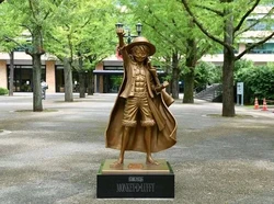 Patung One Piece Buat Pariwisata di Kampung Halaman Eiichiro Oda Meningkat