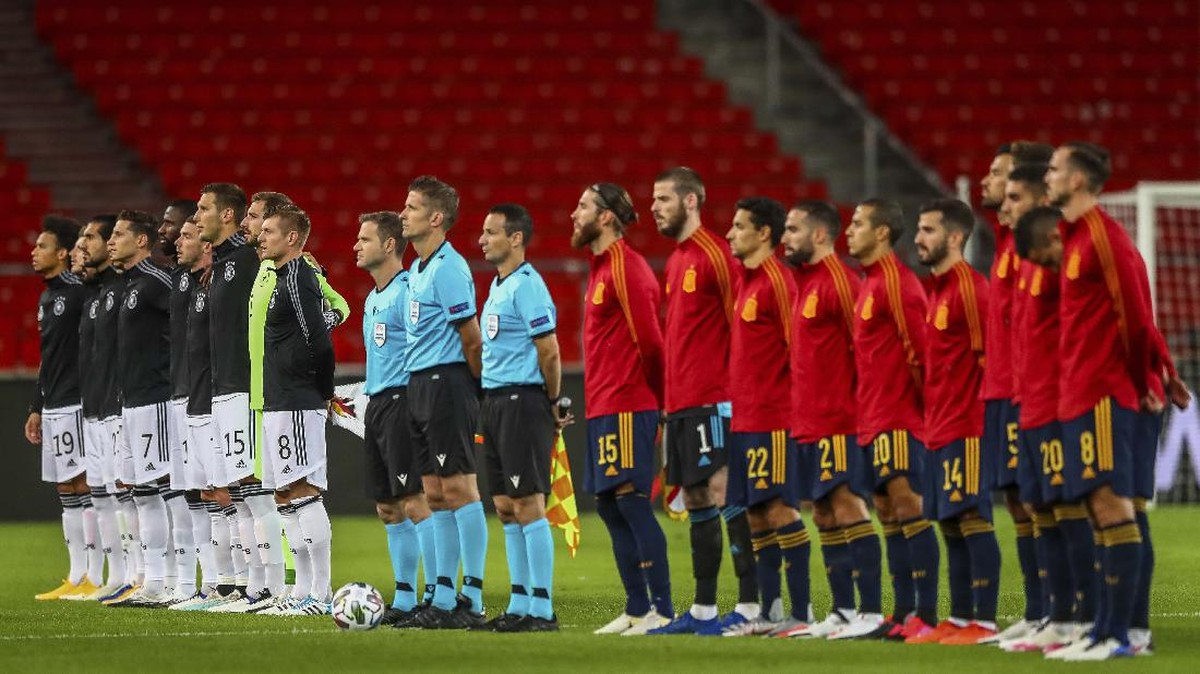 FOTO: Spanyol Batal Ditekuk Jerman Berkat Gaya