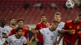 FOTO: Spanyol Batal Ditekuk Jerman Berkat Gaya