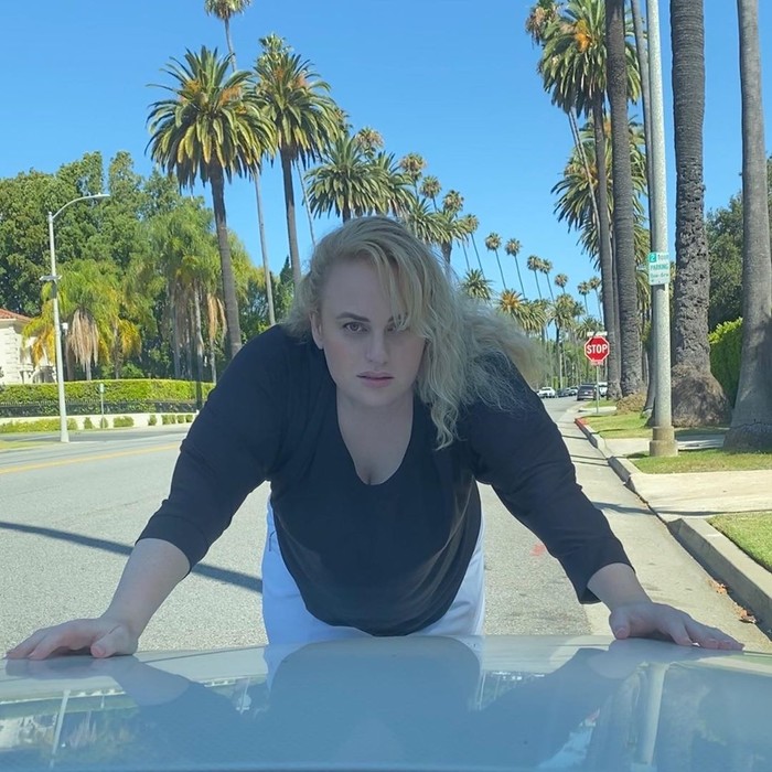 Akhirnya Rebel memilih untuk menjalankan berbagai cara untuk menurunkan berat badannya. Salah satunya ialah dengan berolahraga seca rutin. Sit up kerap kali ia pilih sebagai aktivitas fisiknya. (Foto: instagram.com/rebelwilson)