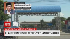 VIDEO: Klaster Industri Covid-19 'Hantui' Jabar