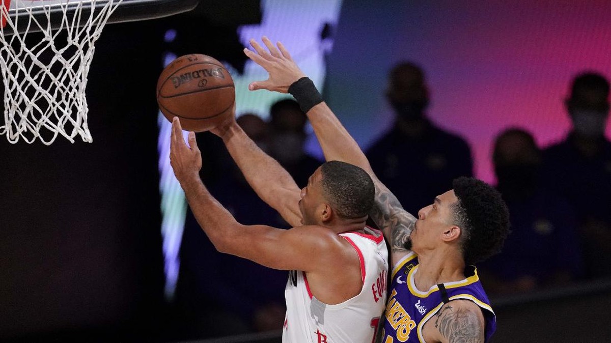 FOTO: Rockets Hancurkan Lakers di Semifinal NBA
