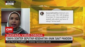VIDEO: Tanya Dokter Seputar Kesehatan Anak Saat Pandemi