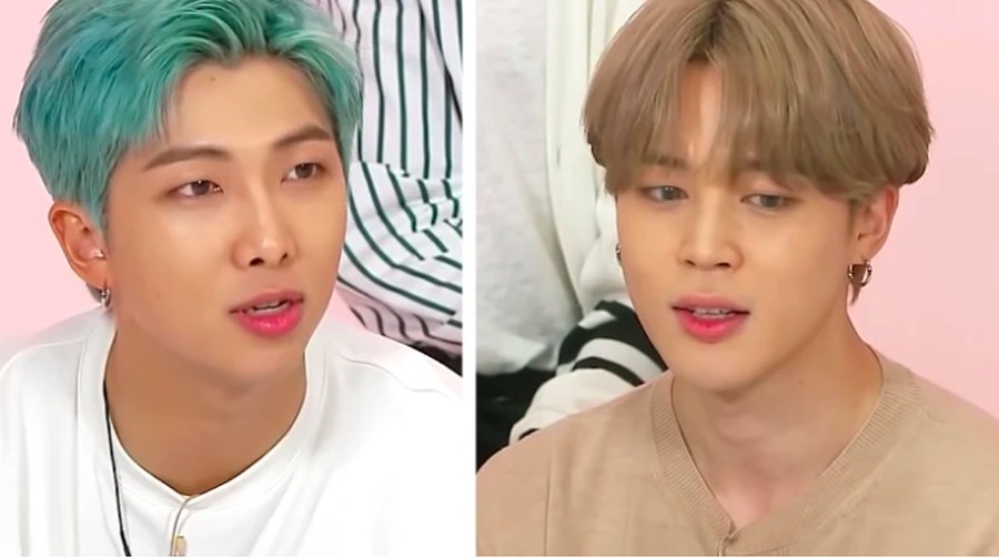 RM dan Jimin BTS