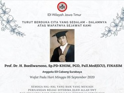Guru Besar Unair yang Meninggal Karena COVID-19 Ikut Rawat Pasien Corona