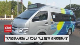 VIDEO: Transjakarta Uji Coba 'All New Mikrotrans'