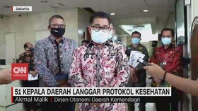 VIDEO: 51 Kepala Daerah Langgar Protokol Kesehatan