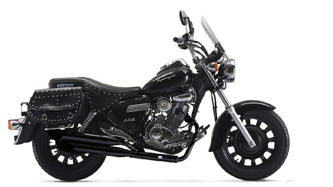 Salah satu motor Keeway yang akan diluncurkan adalah Geronimo, motor 250 cc dengan konfigurasi mesin V.