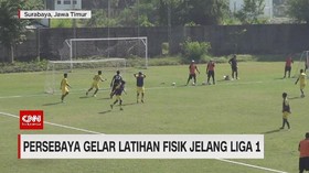 VIDEO: Persebaya Gelar Latihan Fisik Jelang Liga 1