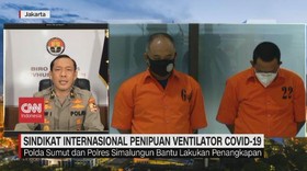 VIDEO: Polisi Tangkap Sindikat Penipuan Ventilator Covid-19