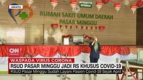 VIDEO: RSUD Pasar Minggu Jadi RS Khusus Covid-19