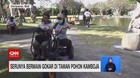 VIDEO: Serunya Bermain Gokar di Taman Pohon Kamboja