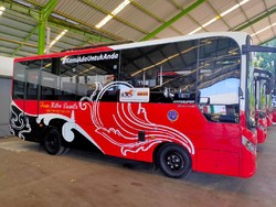 Bus BTS Dilengkapi Protokol Kesehatan saat Pandemi Corona
