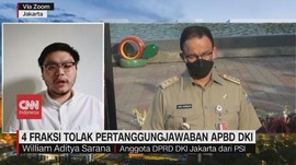 VIDEO: 4 Fraksi Tolak Pertanggungjawaban APBD DKI