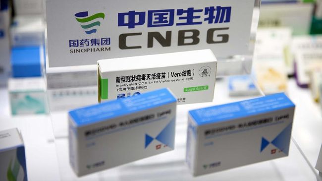 China memberikan izin penggunaan darurat untuk vaksin Covid-19 produksi Sinopharm.