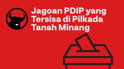 INFOGRAFIS: Jagoan PDIP yang Tersisa di Pilkada Tanah Minang