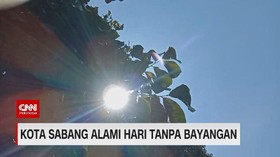 VIDEO: Kota Sabang Alami Hari Tanpa Bayangan
