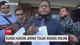VIDEO: Kuasa Hukum Jerinx Tolak Sidang Online