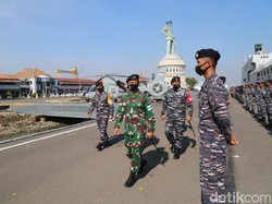 1.137 Personel Ikuti Latihan Manuver Gabungan di Laut Jawa dan Bali