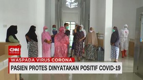 VIDEO: Pasien Protes Dinyatakan Positif Covid-19