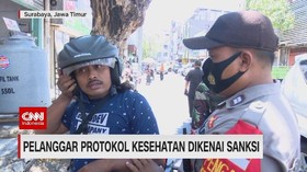 VIDEO: Pelanggar Protokol Kesehatan Dikenai Sanksi