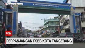VIDEO: Perpanjangan PSBB Kota Tangerang