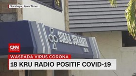 VIDEO: 18 Kru Radio Suara Surabaya Positif Covid-19