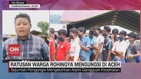 VIDEO: Ratusan Warga Rohingya Mengungsi di Aceh