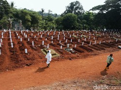 Lahan untuk Jenazah COVID Penuh, TPU Pondok Ranggon Hanya Layani Makam Tumpang