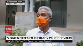 VIDEO: 77 Staf & Nakes RSUD Sragen Positif Covid-19