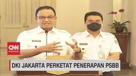 VIDEO: Anies: Restoran-Kafe Buka, Tak Boleh Makan Ditempat