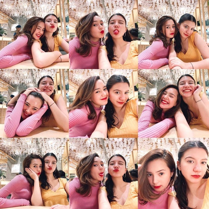 Keakraban dua bintang muda ini kerap menuai banyak pujian dari warganet. Hubungan keduanya yang seolah tak terpisahkan membuat tak sedikit orang menjuluki persahabatan mereka sebagai 'friendship goals'. (Foto: Instagram.com/bebytsabina)