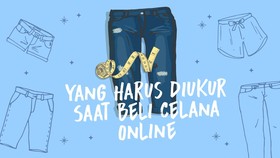 INFOGRAFIS: Cara Tepat Ukur Pinggang Saat Beli Celana Online