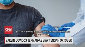 VIDEO: Vaksin Covid-19 Jerman-AS Siap Tengah Oktober