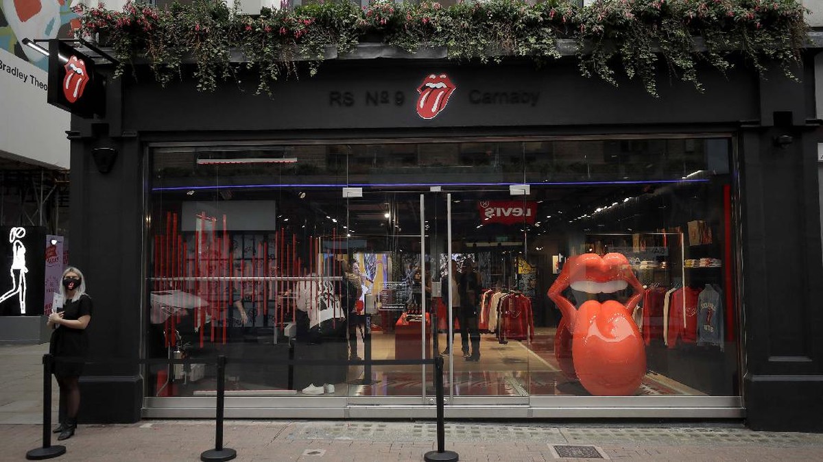 FOTO: Mengintip Toko The Rolling Stones di London