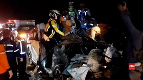 VIDEO: Detik-Detik Kecelakaan Maut di Tol Solo-Semarang