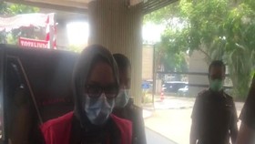 VIDEO: Diperiksa Kejagung Lagi, Jaksa Pinangki Berkerudung