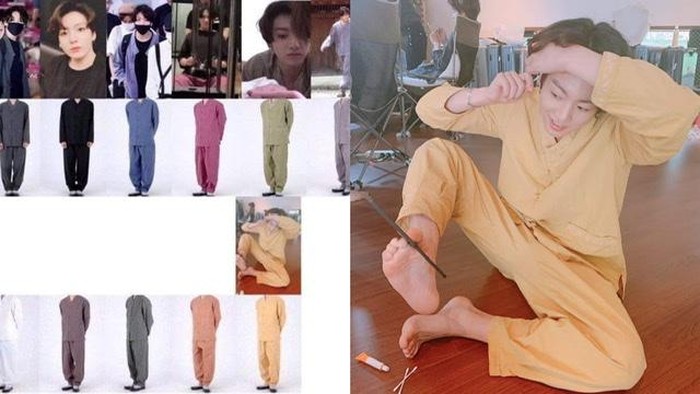 Gak Ribet Padu Padan, Jungkook BTS Tampil Keren dengan 5 Baju Set Ini