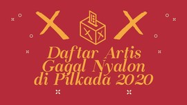 INFOGRAFIS: Daftar Artis Gagal Nyalon Pilkada 2020