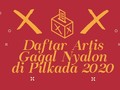 INFOGRAFIS: Daftar Artis Gagal Nyalon Pilkada 2020