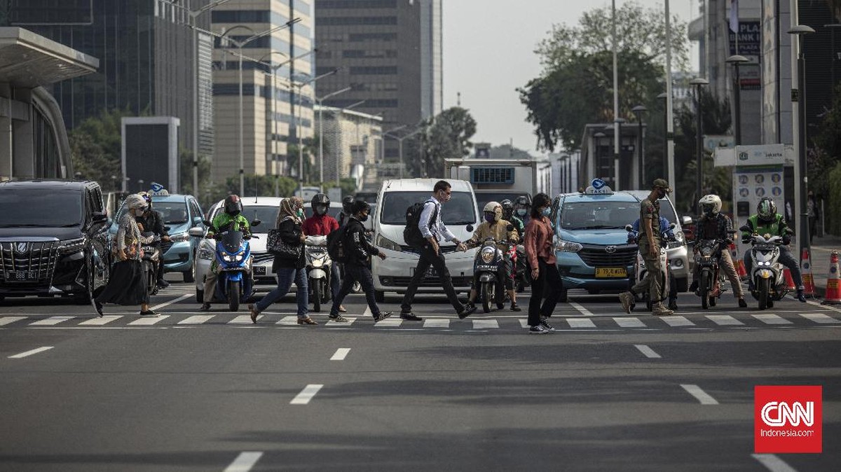 FOTO: Persiapan DKI Jakarta Menuju Kembali ke PSBB