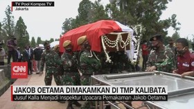 VIDEO: Jakob Oetama Dimakamkan di TMP Kalibata