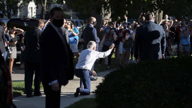 FOTO: Kampanye Sengit Trump dan Biden Jelang Pilpres AS