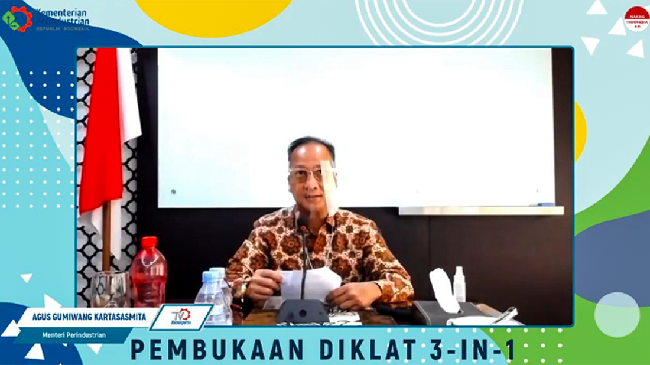 Pelatihan 3 in 1 itu dilaksanakan serentak di 7 Balai Diklat Industri dan diikuti beragam sektor industri dari berbagai wilayah Indonesia.