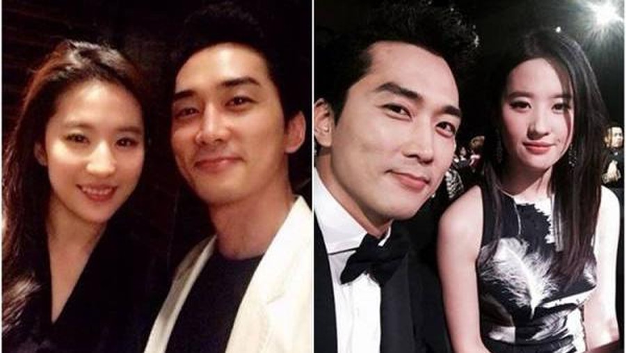 Liu Yifei & Song Sung Heon Liu Yifei & Song Sung Heon