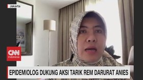 VIDEO: Epidemiolog Dukung Aksi Tarik Rem Darurat Anies